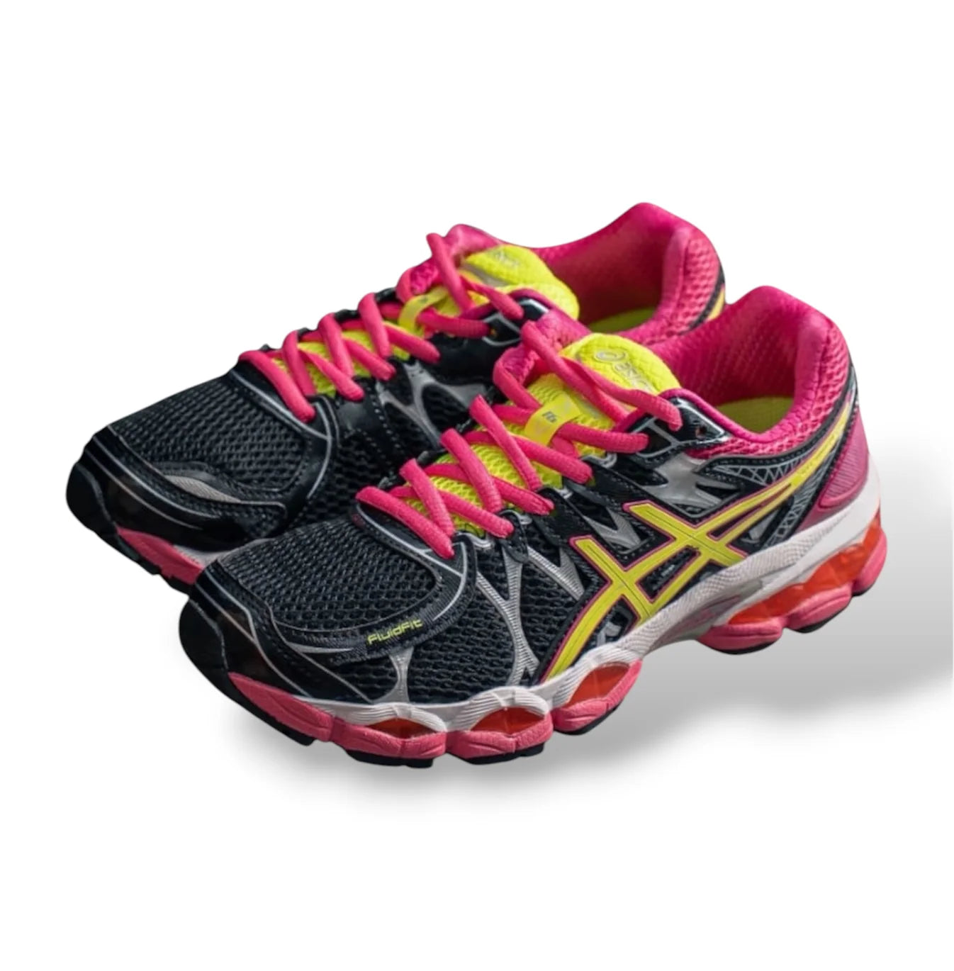 ASICS NIMBUS 16 'Black/ Lime/ Raspberry'